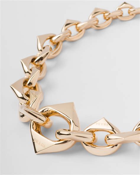 prada eternal gold|Prada gold jewelry.